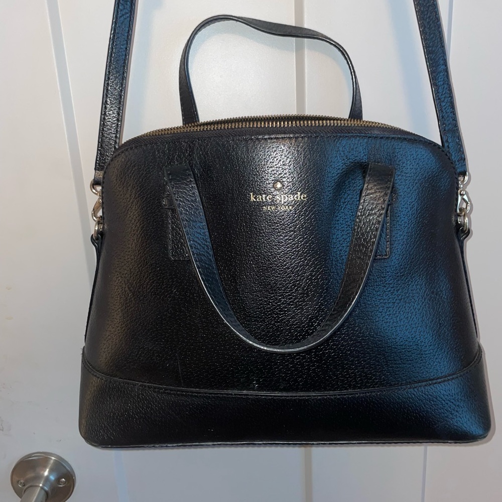COPY - KATE SPADE BLACK SHOULDER HANDBAG
